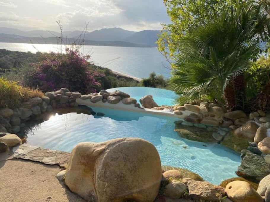Villas Valinco San Martinu Corse Du Sud - Vue Et Proche Mer - Piscines-7 Chambres Olmeto (Corsica) Exterior foto